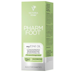 oxyZONE OIL 15ml SKONCENTROWANY OLEJEK REGENERUJĄCO- ŁAGODZĄCY 75% oliwy ozonowanej i smocza krew  | PHARM FOOT