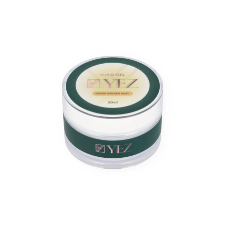 Build Gel - Budujący żel do paznokci Cover Golden Dust 50ml YEZ Nails