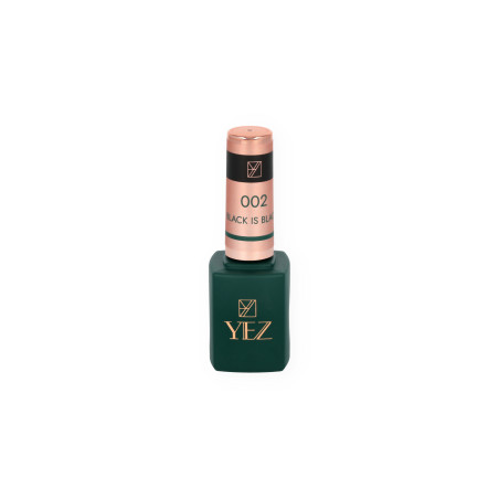 GEL POLISH COLOR Black is Black 002 8ml YEZ Nails
