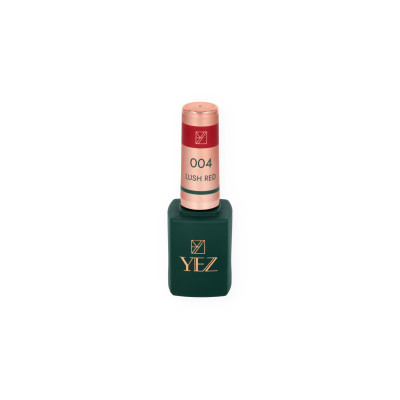 GEL POLISH COLOR Lush Red 004 8ml YEZ Nails