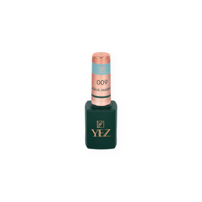 GEL POLISH COLOR Aqua Marine 009 8ml YEZ Nails