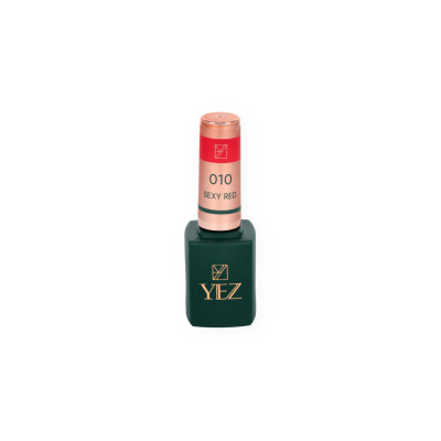 GEL POLISH COLOR Sexy Red 010 8ml YEZ Nails