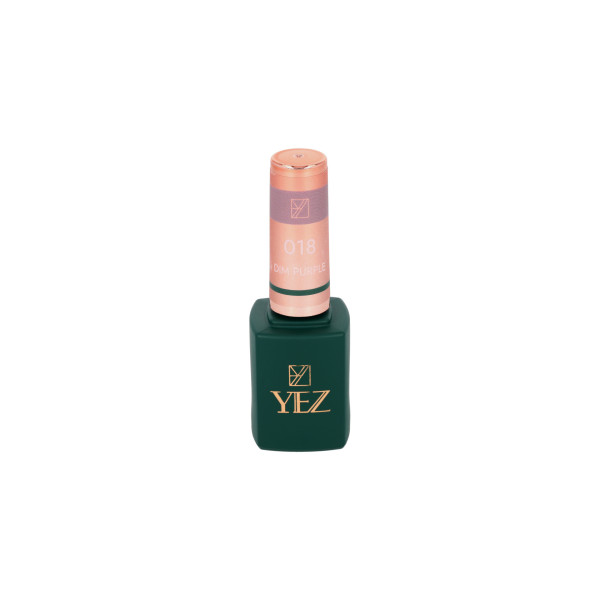 GEL POLISH COLOR  Dim Purple 018 8ml YEZ Nails