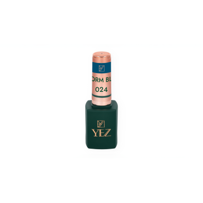 GEL POLISH COLOR Storm Blue 024 8ml YEZ Nails