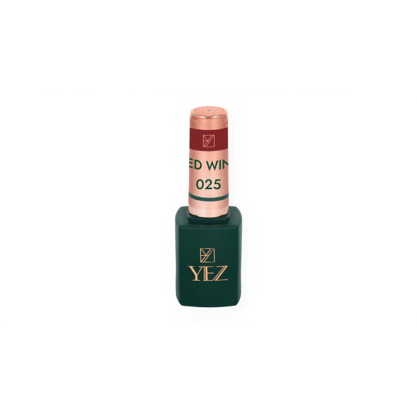 GEL POLISH COLOR Red Wine 025 8ml YEZ Nails