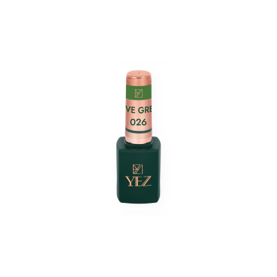 GEL POLISH COLOR Olive Green 026 8ml YEZ Nails