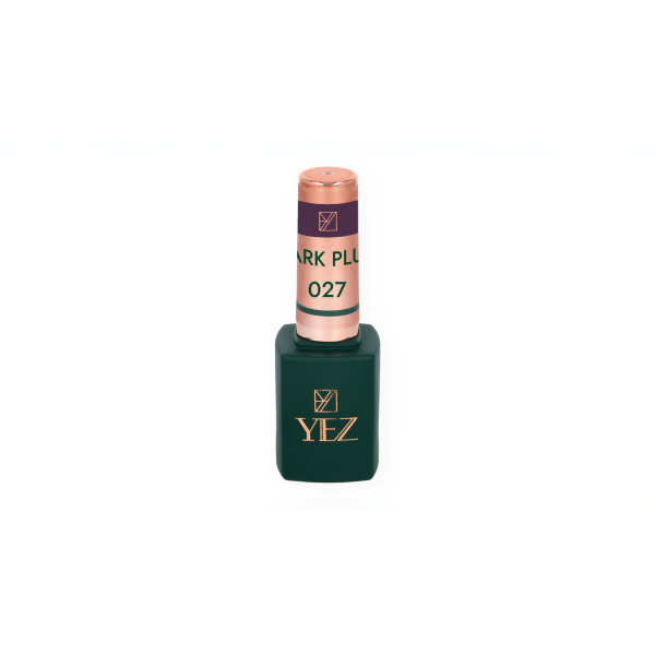 GEL POLISH COLOR Dark Plum 027 8ml YEZ Nails