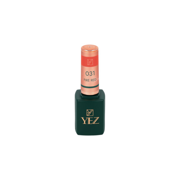 GEL POLISH COLOR Fire Red 031 8ml YEZ Nails