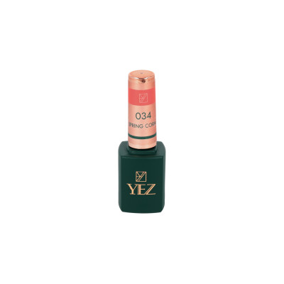 GEL POLISH COLOR Spring Coral 034 8ml YEZ Nails