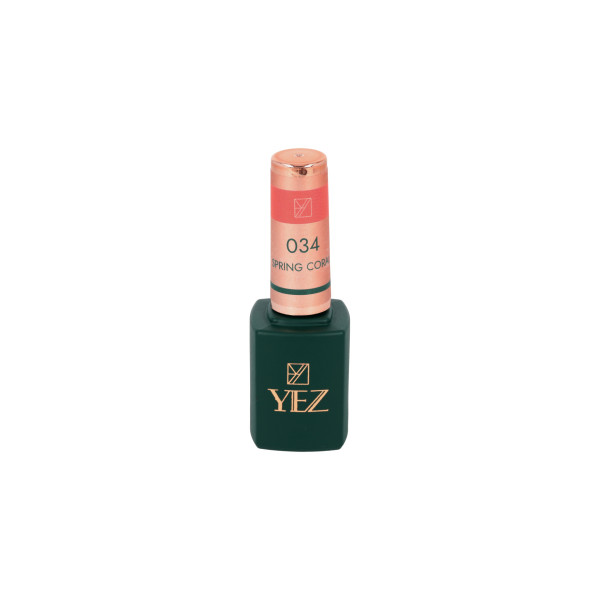 GEL POLISH COLOR Spring Coral 034 8ml YEZ Nails