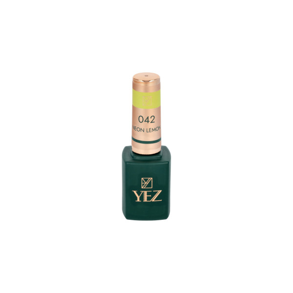 GEL POLISH COLOR Neon Lemon 042 8ml YEZ Nails