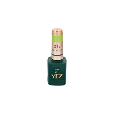 GEL POLISH COLOR Neon Lime 043 8ml YEZ Nails
