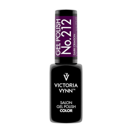 GEL POLISH 212 Dark Crimson 8ml Victoria Vynn