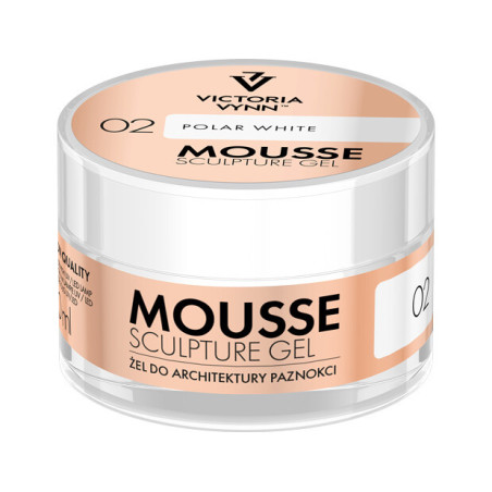 MOUSSE SCULPTURE GEL 02 Polar White 50 ml Victoria Vynn