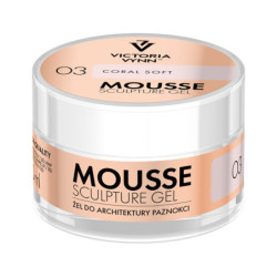 MOUSSE SCULPTURE GEL 03 Coral Soft | Victoria Vynn