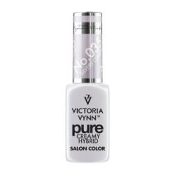 PURE CREAMY HYBRID 035 Silvery Cement 8ml | Victoria Vynn