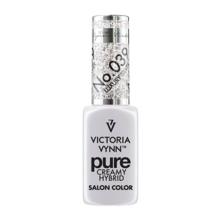 PURE CREAMY HYBRID 039 Luxury Silver 8ml Victoria Vynn