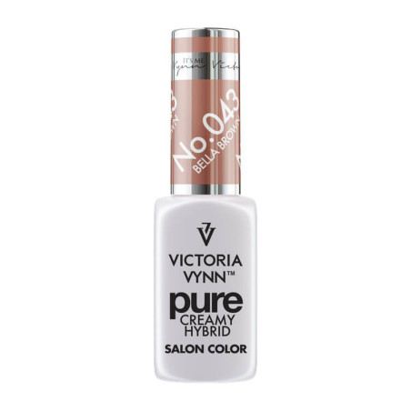 PURE CREAMY HYBRID 043 Bella Brown 8ml Victoria Vynn