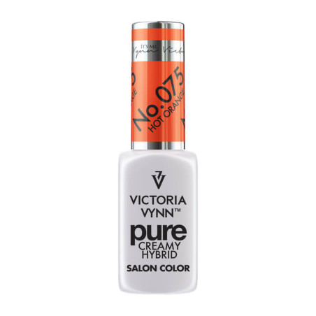 PURE CREAMY HYBRID 075 Hot Orange 8ml Victoria Vynn