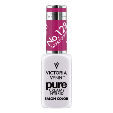 PURE CREAMY HYBRID 128 Dark Fuchsia 8ml Victoria Vynn