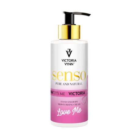 SENSO CREAM Love Me 250ml Nawilżająco-odżywczy krem do pielęgnacji ciała i dłoni o zapachu perfumeryjnym