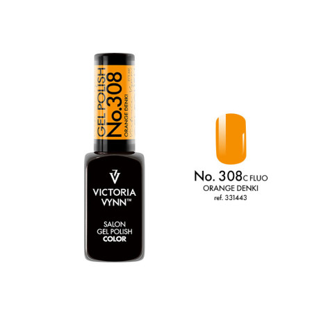 GEL POLISH 308 ORANGE DENKI 8ml Victoria Vynn