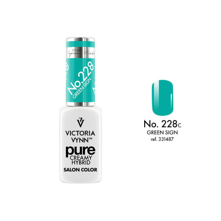 PURE CREAMY HYBRID 228 Green Sign BUILD Victoria Vynn