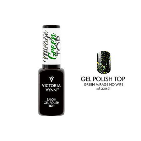 GEL POLISH Top Green Mirage no wipe 8ml Victoria Vynn
