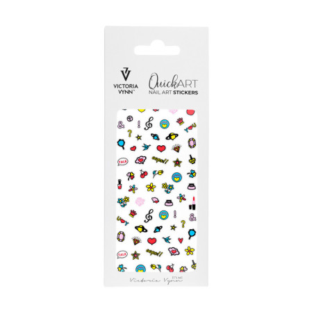 Naklejki na paznokcie QUICK ART 15 large Victoria Vynn
