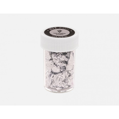 Folia do zdobień srebrna BIT FOIL Silver Victoria Vynn