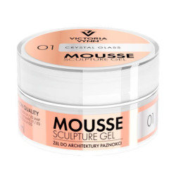 MOUSSE SCULPTURE GEL 01 Crystal Glass 15ml | Victoria Vynn