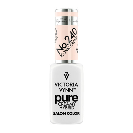 PURE CREAMY HYBRID Retro Pastel 240 Iconic Cream 8ml Victoria Vynn