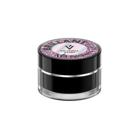 Żel brokatowy do zdobień BRILLANT GEL 16 Rose Quartz 5g Victoria Vynn