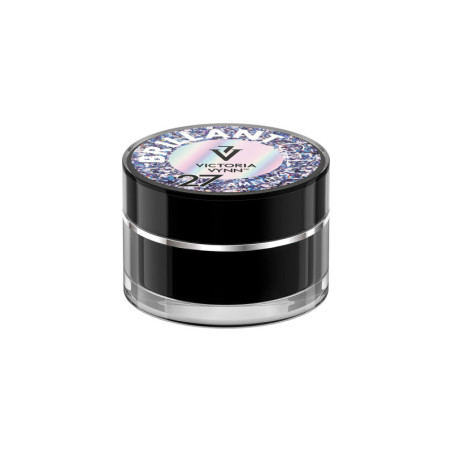 Żel brokatowy do zdobień BRILLANT GEL 27 Amethyst 5g Victoria Vynn