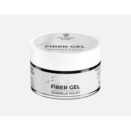 EASY FIBER GEL Sparkle Milky 15ml Victoria Vynn